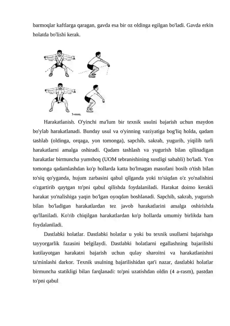 O'yin texnikasi 4