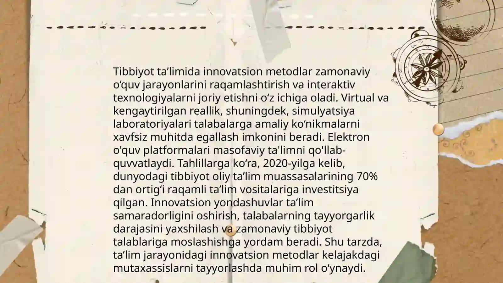 Tibbiyotda pedagogika 4