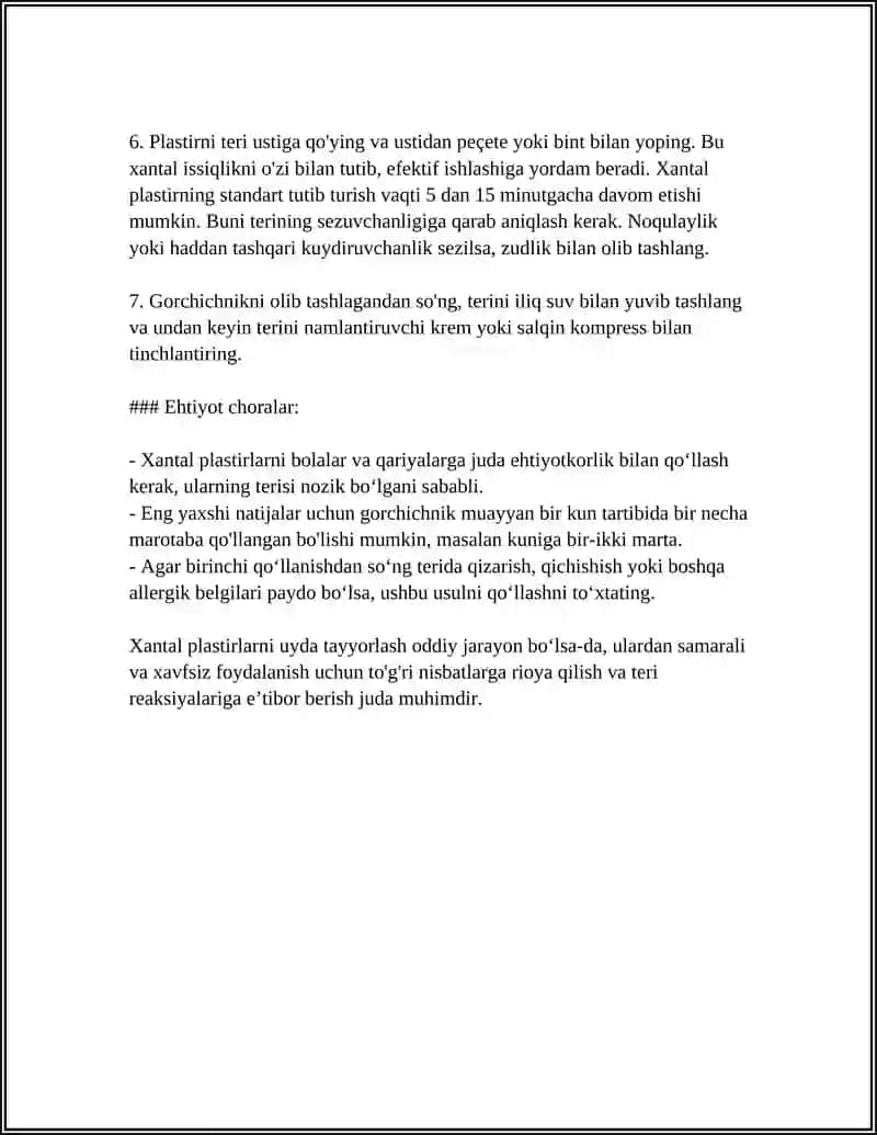 GORCHISHNIK KOMPRESS GRELKA MUZLI XALTACHA QOʻYISH 4