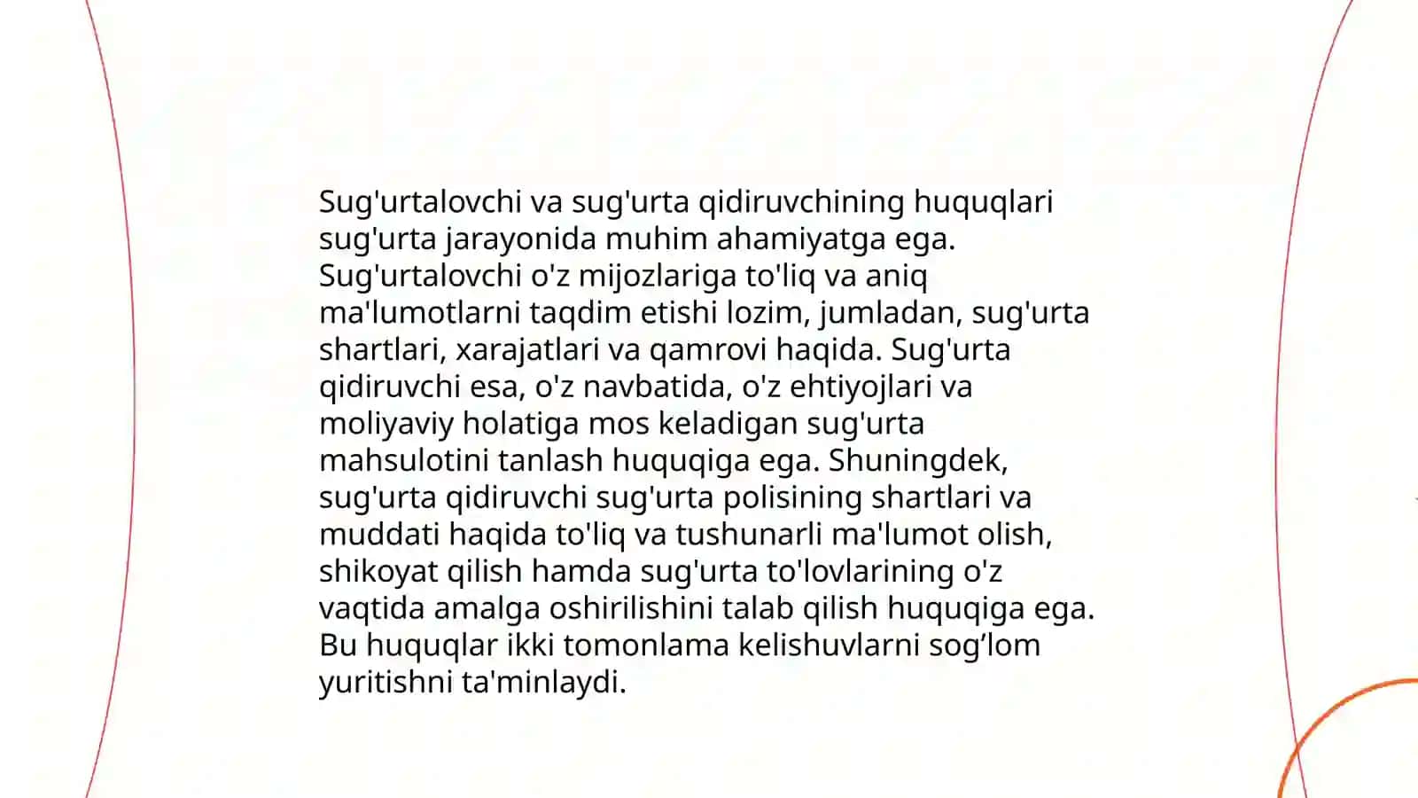 Sug'urta Shartnomasi 4