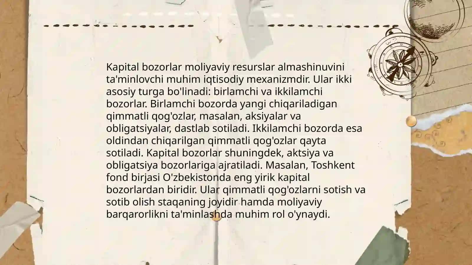 Kapital qo'yilmalar va rivojlanish strategiyalari 4
