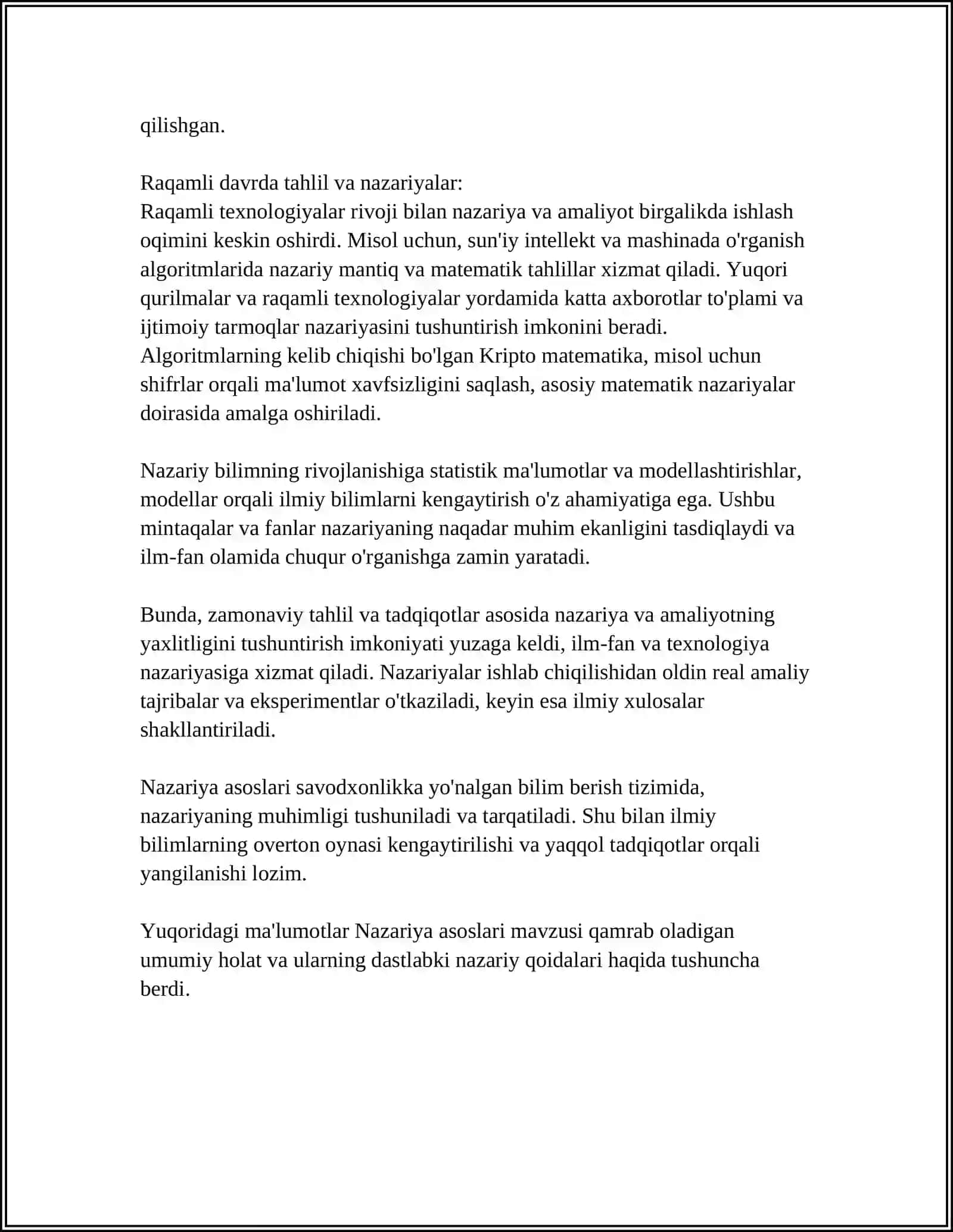 TALAB VA TAKLIF NAZARYASI 4