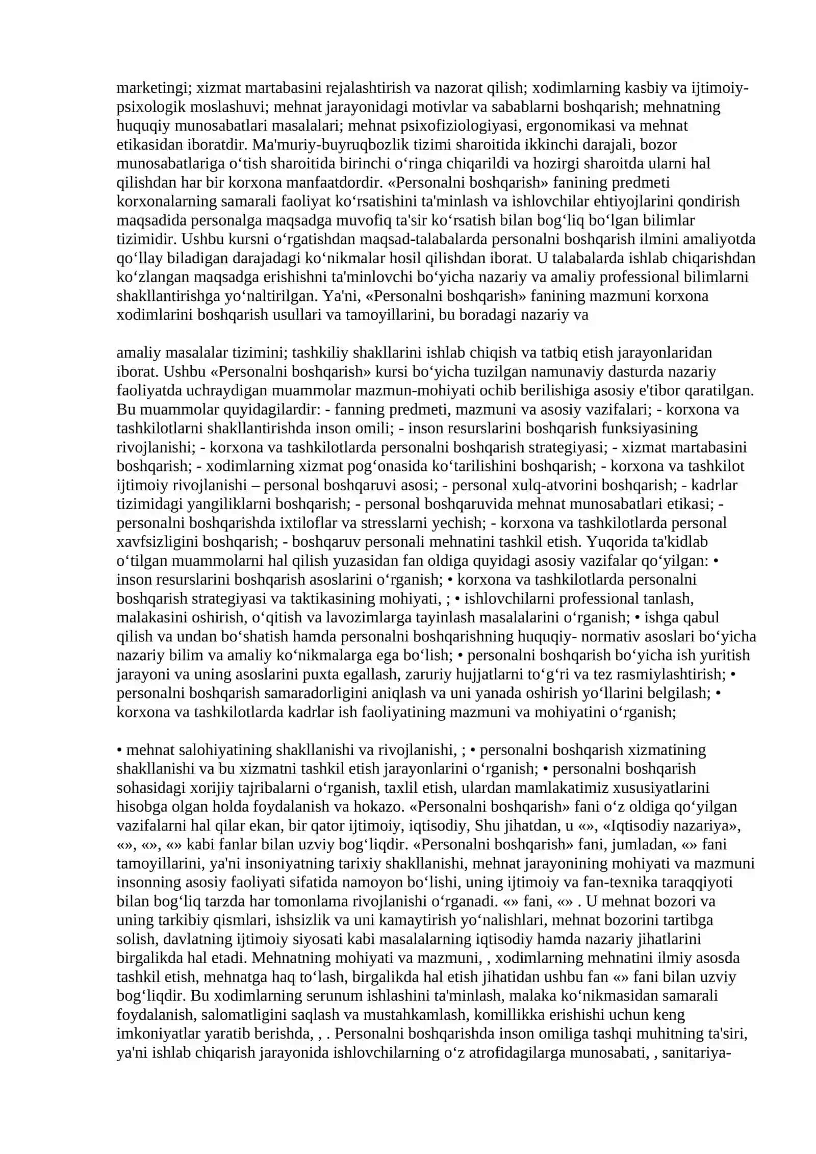 Iqtisodiyot “Menejment” 4