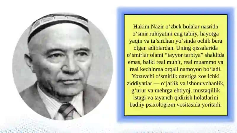 O‘zbek bolalar nasrida o‘smirlar ruhiyati tasviri va badiiy psixologizmning o‘rni. 4