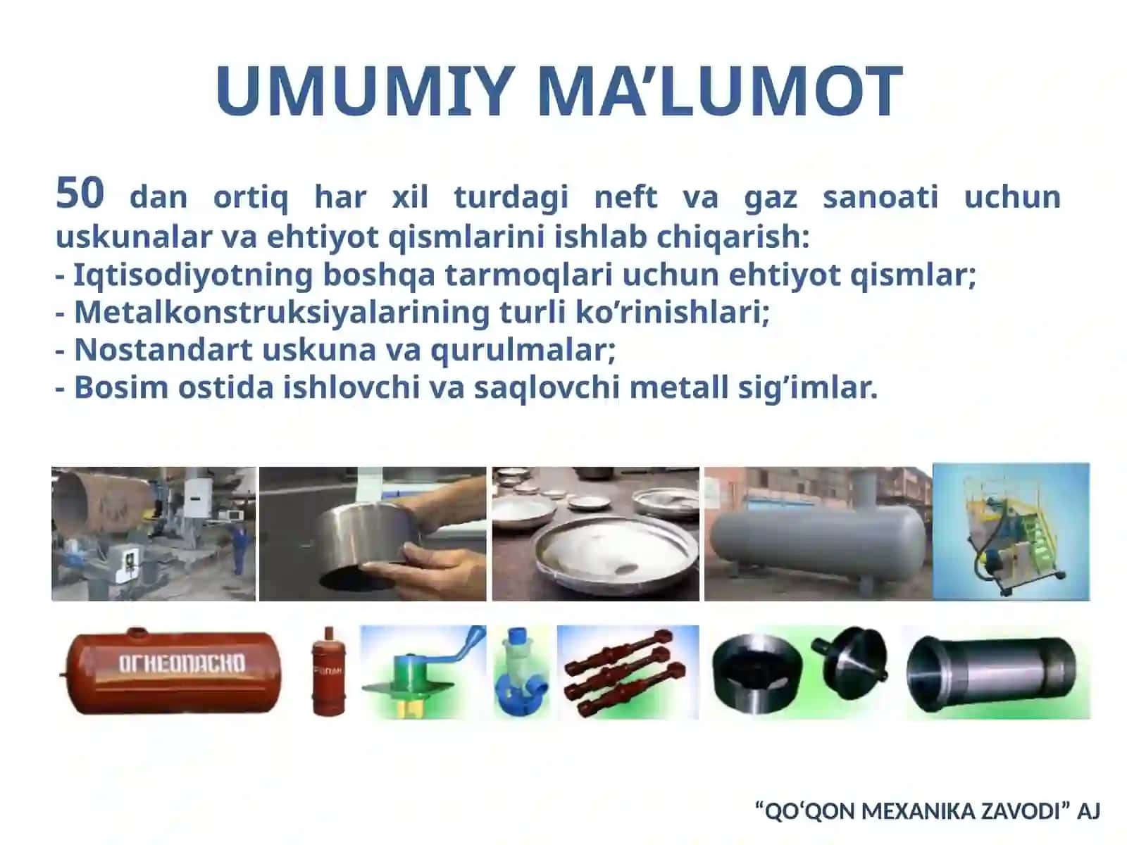 “Qo‘qon mexanika zavodi” Aksionerlik jamiyati 4