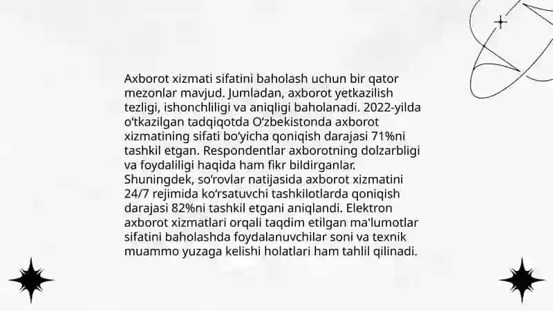 Foydalanuvchilarga kutubxona axborot xizmati ko'rsatish tamoyillari 4