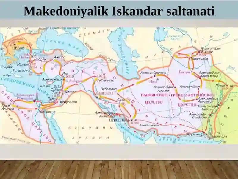 7-MA’RUZA. MAKEDONIYALIK ISKANDAR SALTANATI. 4