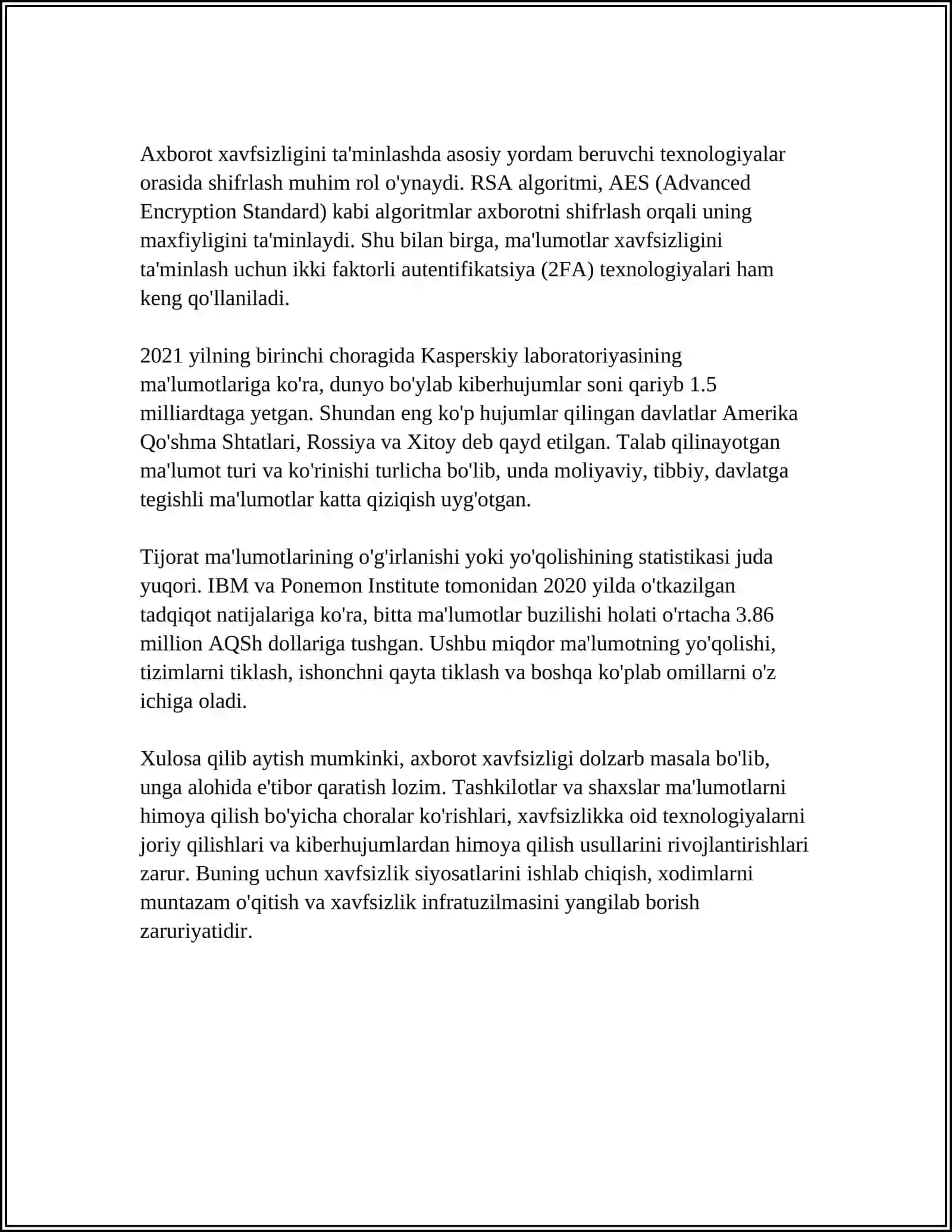 ÒQUVCHI-YOSHLARDA AXBOROT XAVFSIZLIGI KÒNIKMALARINI SHAKLLANTIRISHNING IJTIMOIY PEDAGOGIK MOHIYATI 4