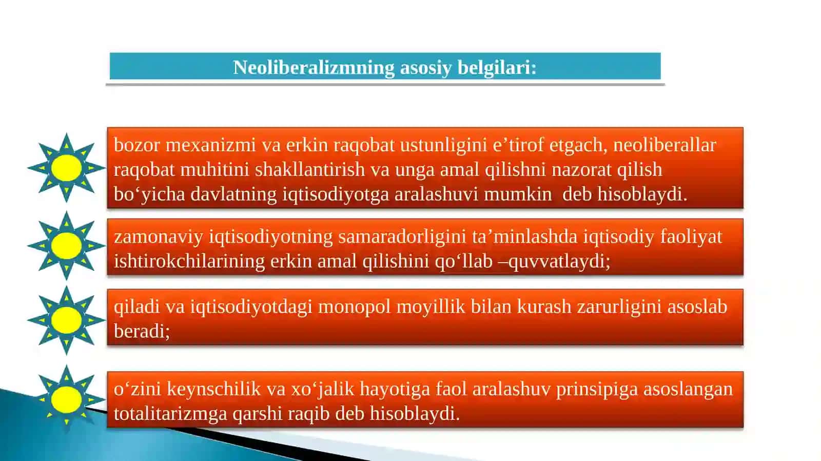 NEOLIBERALIZM VA IJTIMOIY BOZOR XO‘JALIGI 4