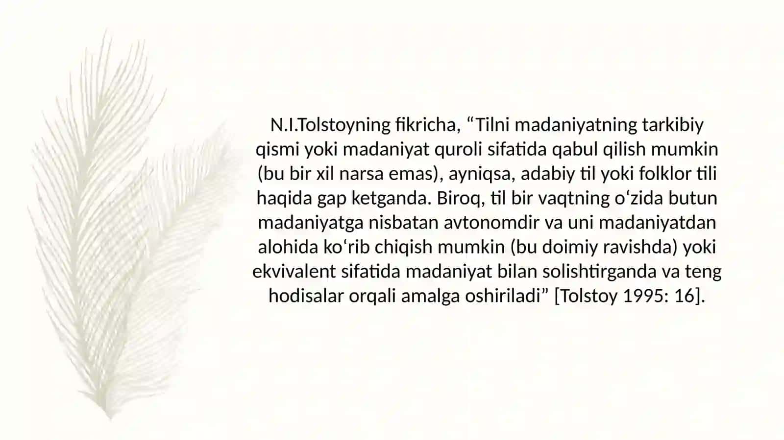 Til va madaniyat Lingvomadaniyatshunoslikning õrni va ahamiyati 4