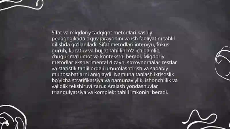 Kasbiy pedagogikaning ilmiy tadqiqot metodlari 4