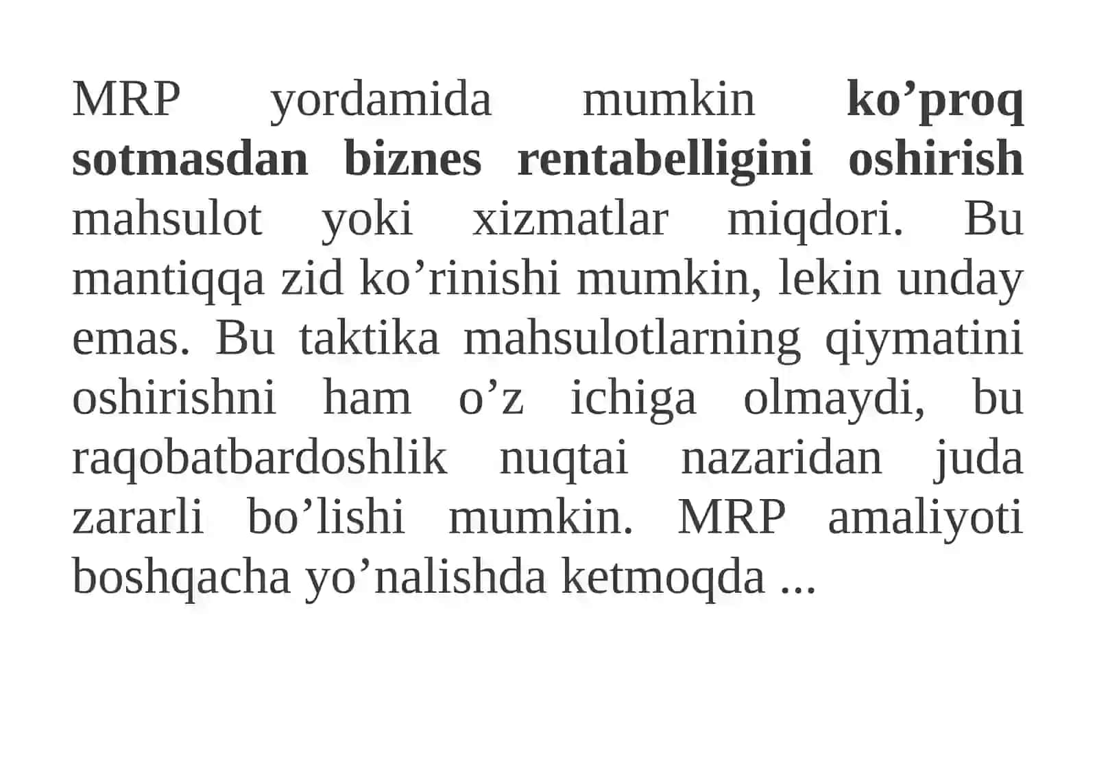 MRP va uning imkoniyatlari 4