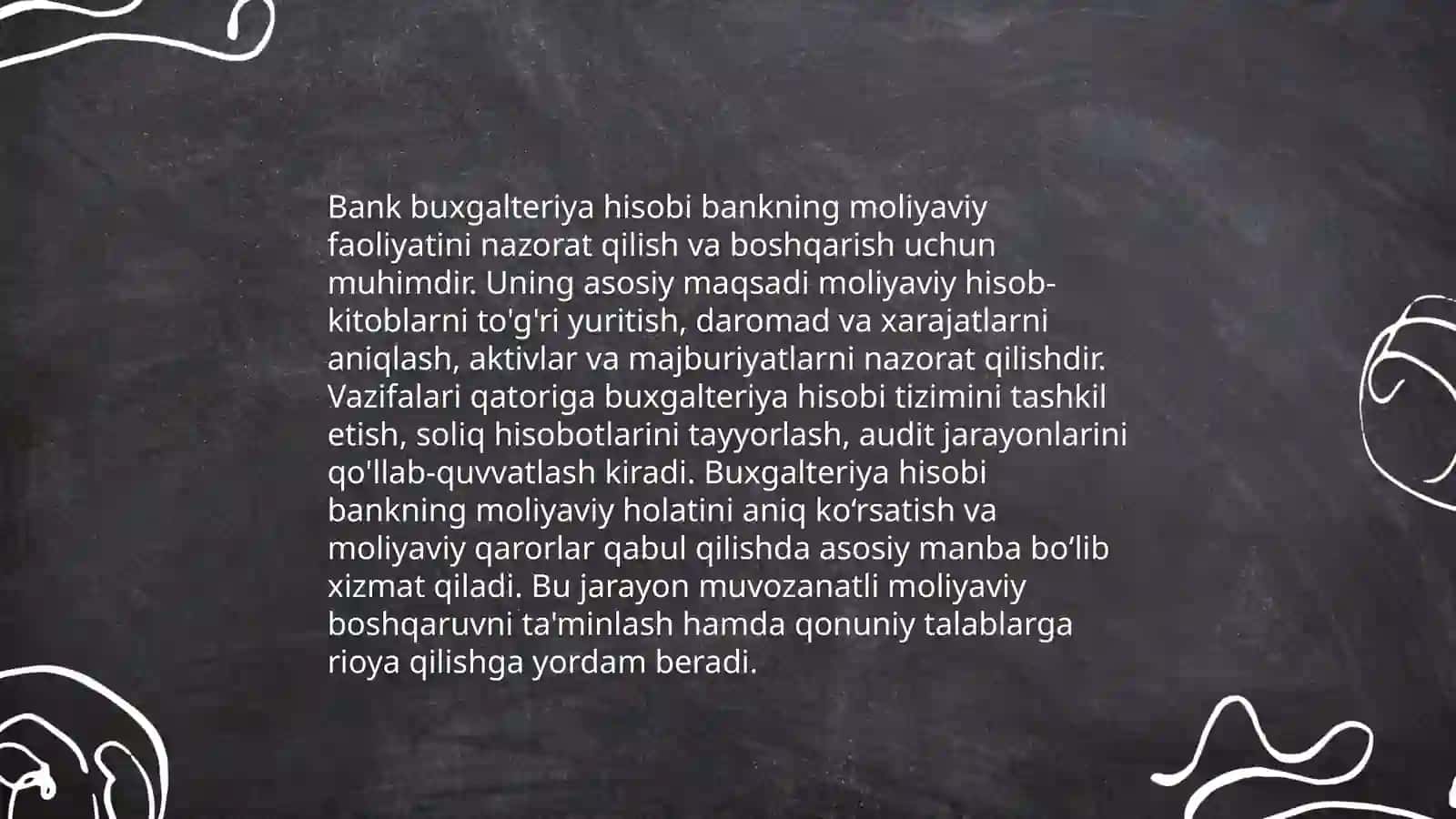 Tijorat banklarida buxgalteriya xisobini tashkil qilishning asoslari 4