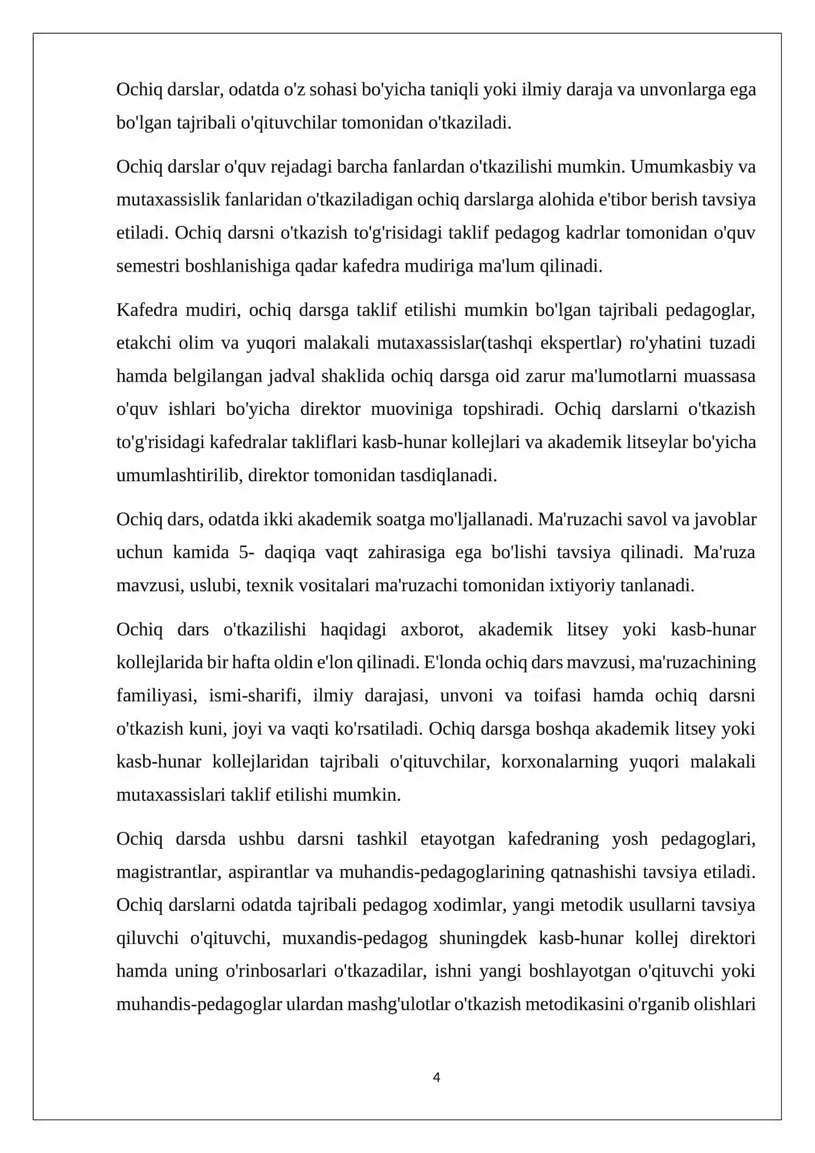 Astronomiya darslarida ochiq mashg‘ulotlarni tashkil etishning nazariy asoslari 4