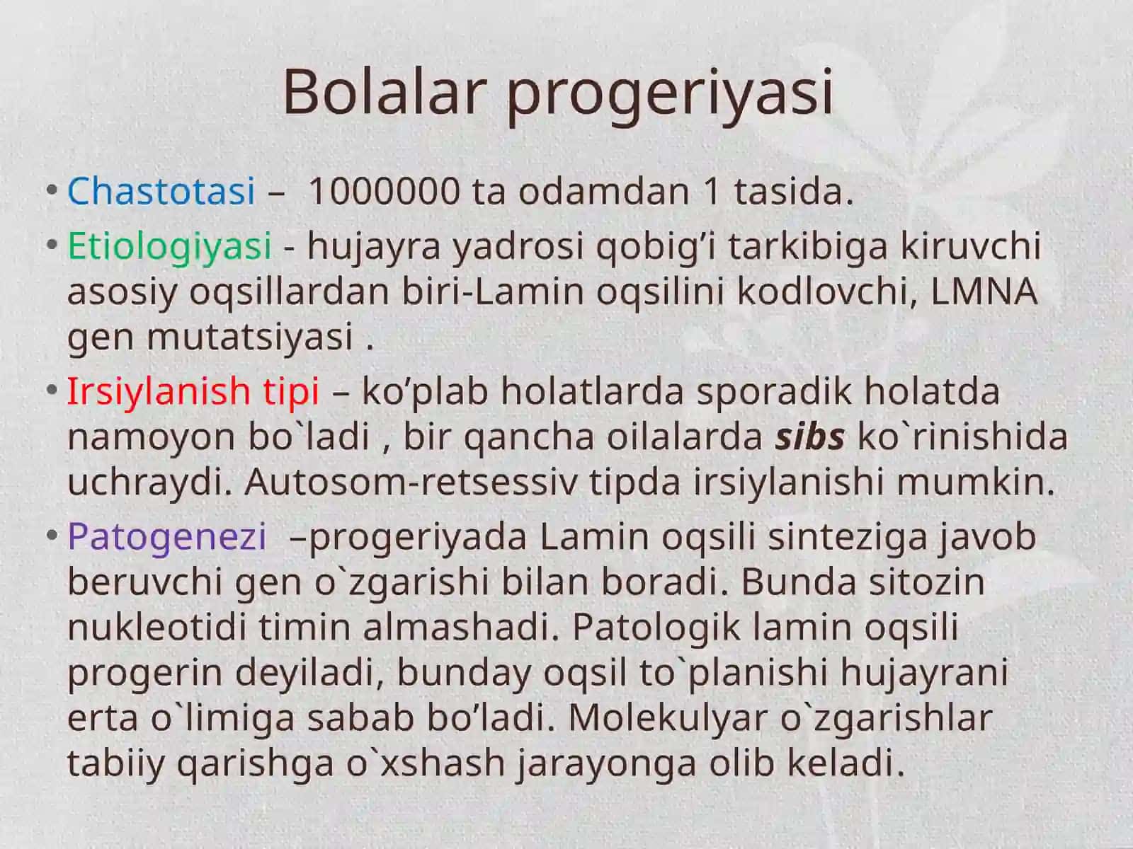 Progeriya 4