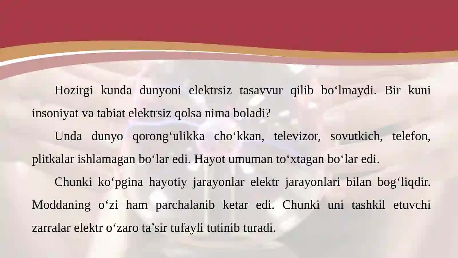 Jismlarning elektrlanishi 4