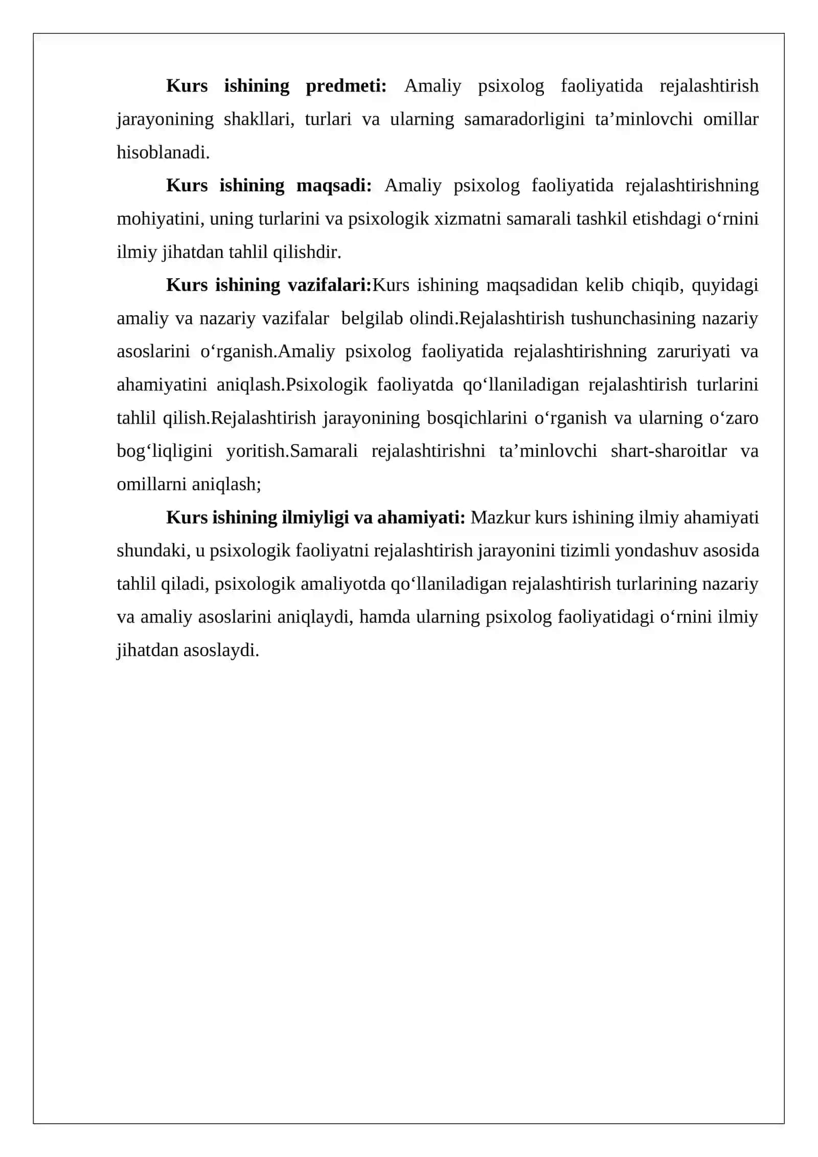AMALIY PSIXOLOG FAOLIYATIDA REJALASHTIRISH VA UNING TURLARI 4