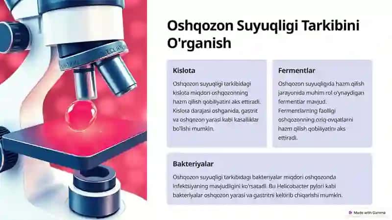 Oshqozon Suyuqligi Tashxisining Klinik Ahamiyati 4