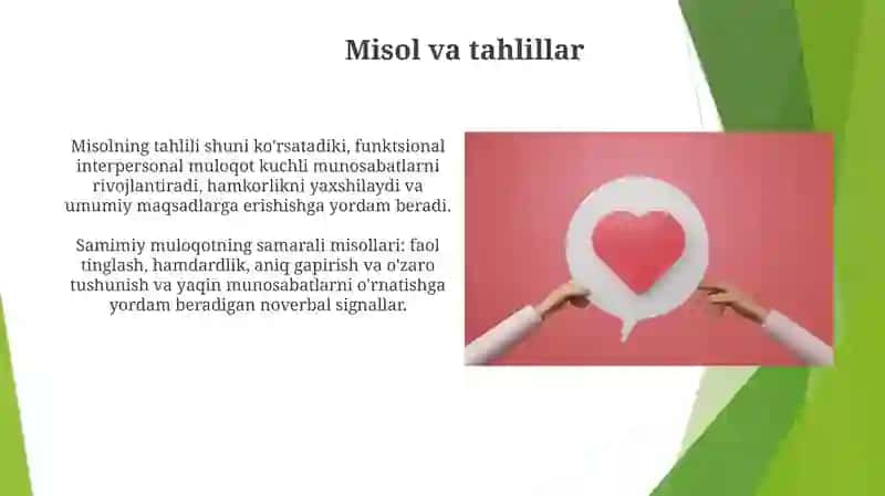 Shaxsiyaro munosabatlar kommunikatsiyasi 4