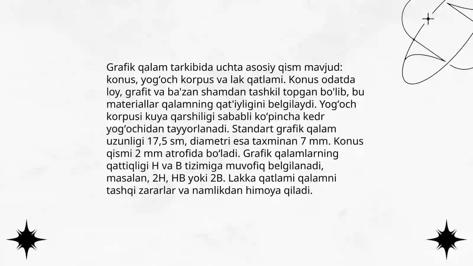 Grafik qalamni ishlatish va grafik chizish 4