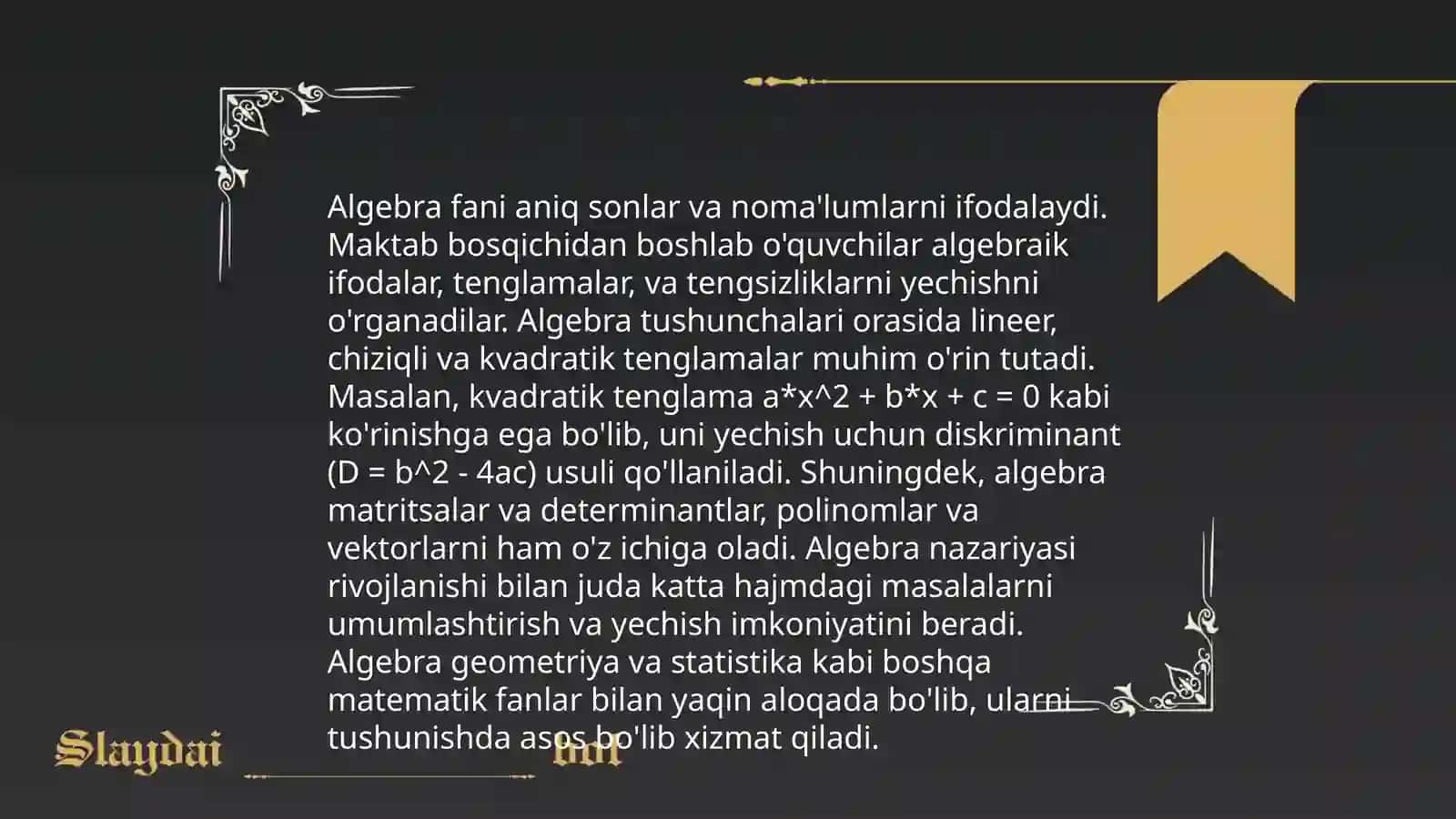Sonlar nazariyasi 4