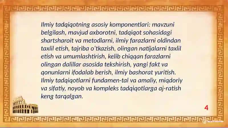 ILMIY TADQIQOT VA SINERGETIKA 4
