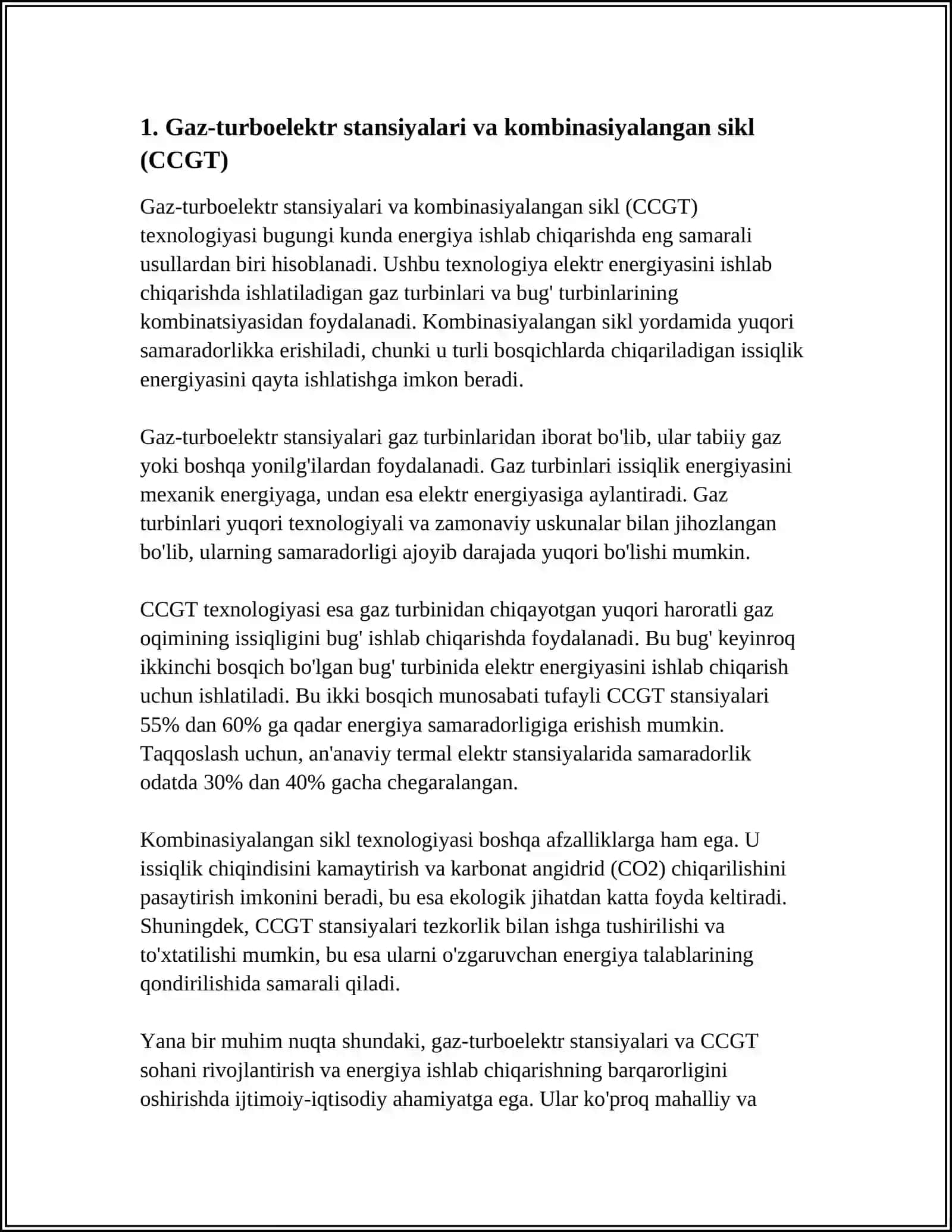 ELEKTR ENERGIYANI ISHLAB CHIQARISHNI ZAMONAVIY USULLARI 4