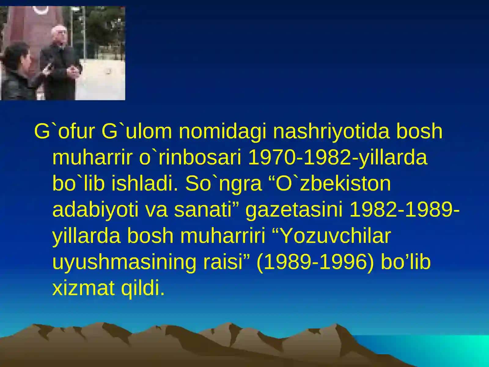 Odil Yoqubov hayoti va ijodi 4
