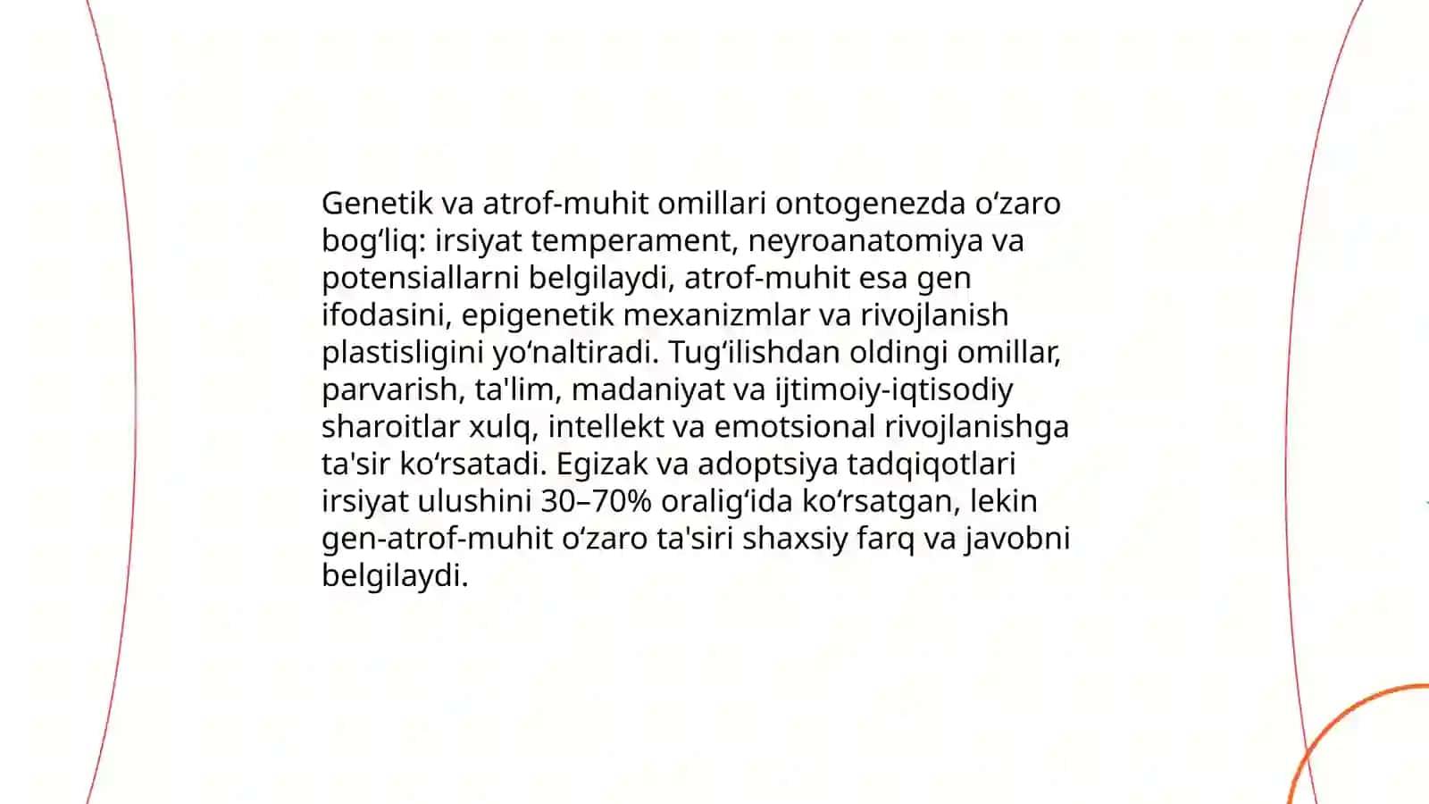 Umumiy psixologiya ontogenez psixologiyasi 4