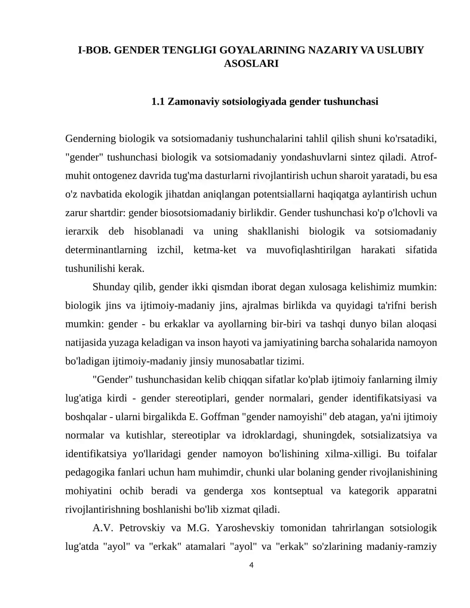 GENDER TENGLIGI GOYALARINING NAZARIY VA USLUBIY ASOSLARI 4