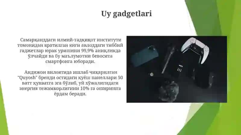 O'yin-kulgi gadgetlari 4
