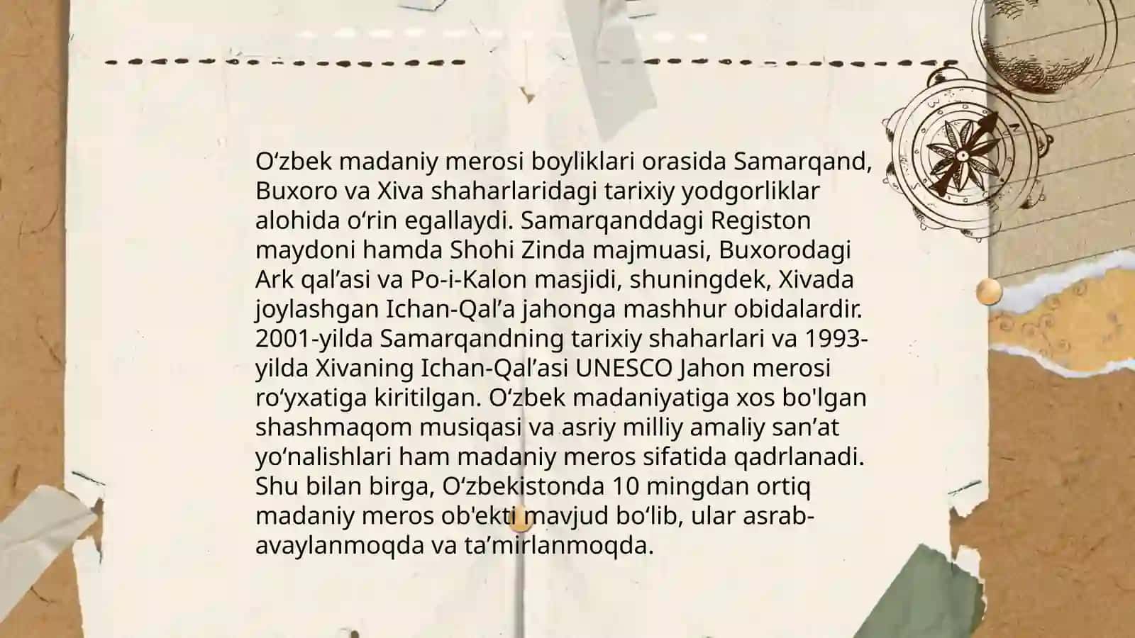 Oʻzbekistondagi manaviy va madaniy taraqqiyot 4