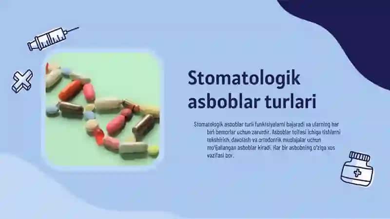 Stomotologik asbob uskunalar 4