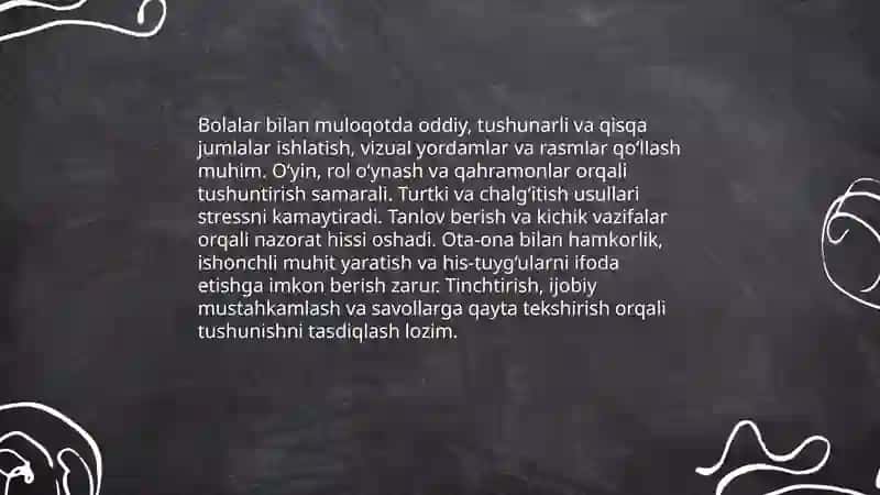 Kichkintoylar bilan muloqot 4