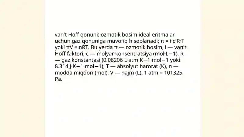 Osmotik bosim 4