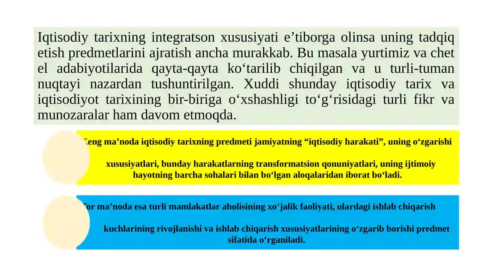 ITT predmeti va o‘rganish usullari. Qadimgi dunyo, feodal jamiyati iqtisodiy ta’limotlari 4