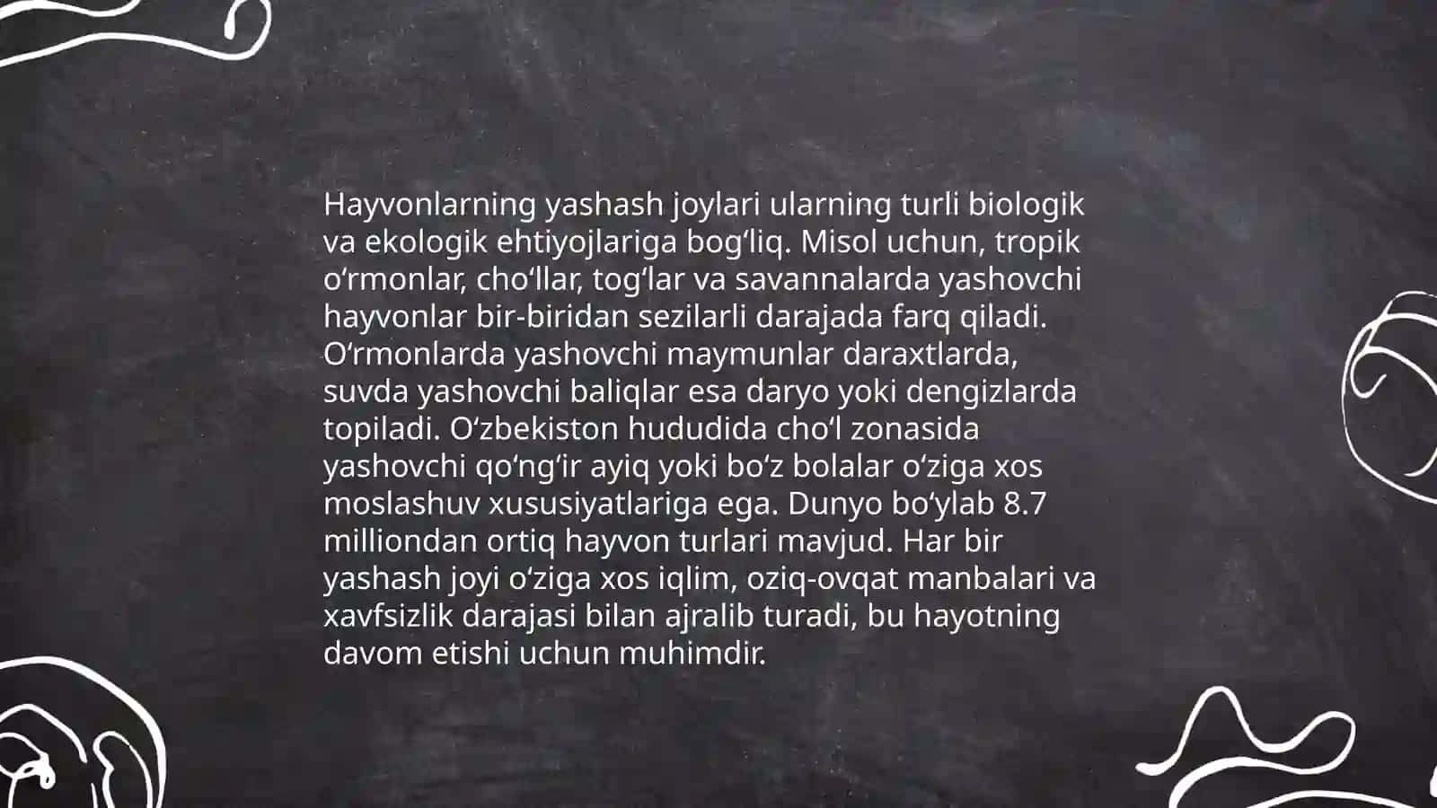 Tabiat bilan tanishtirish dasturi mazmuni 4