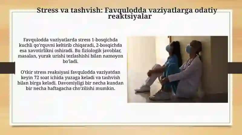 Favqulodda vaziyatlarning ruhiy salomatlikka ta'siri 4