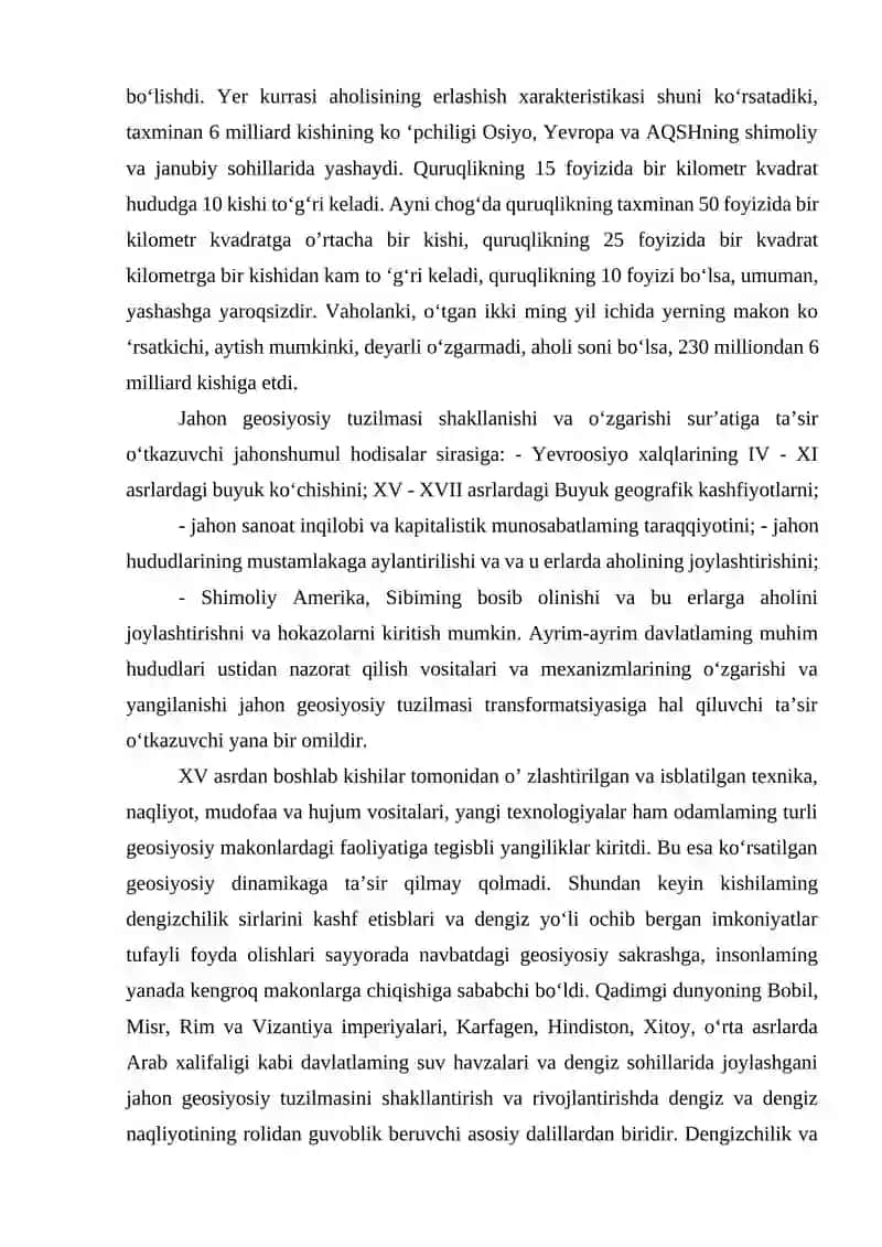 G‘OYAVIY-MAFKURAVIY TAHDIDLARNING GEOSIYOSIY MAQSADLAR BILAN BOG‘LIQLIGI 4