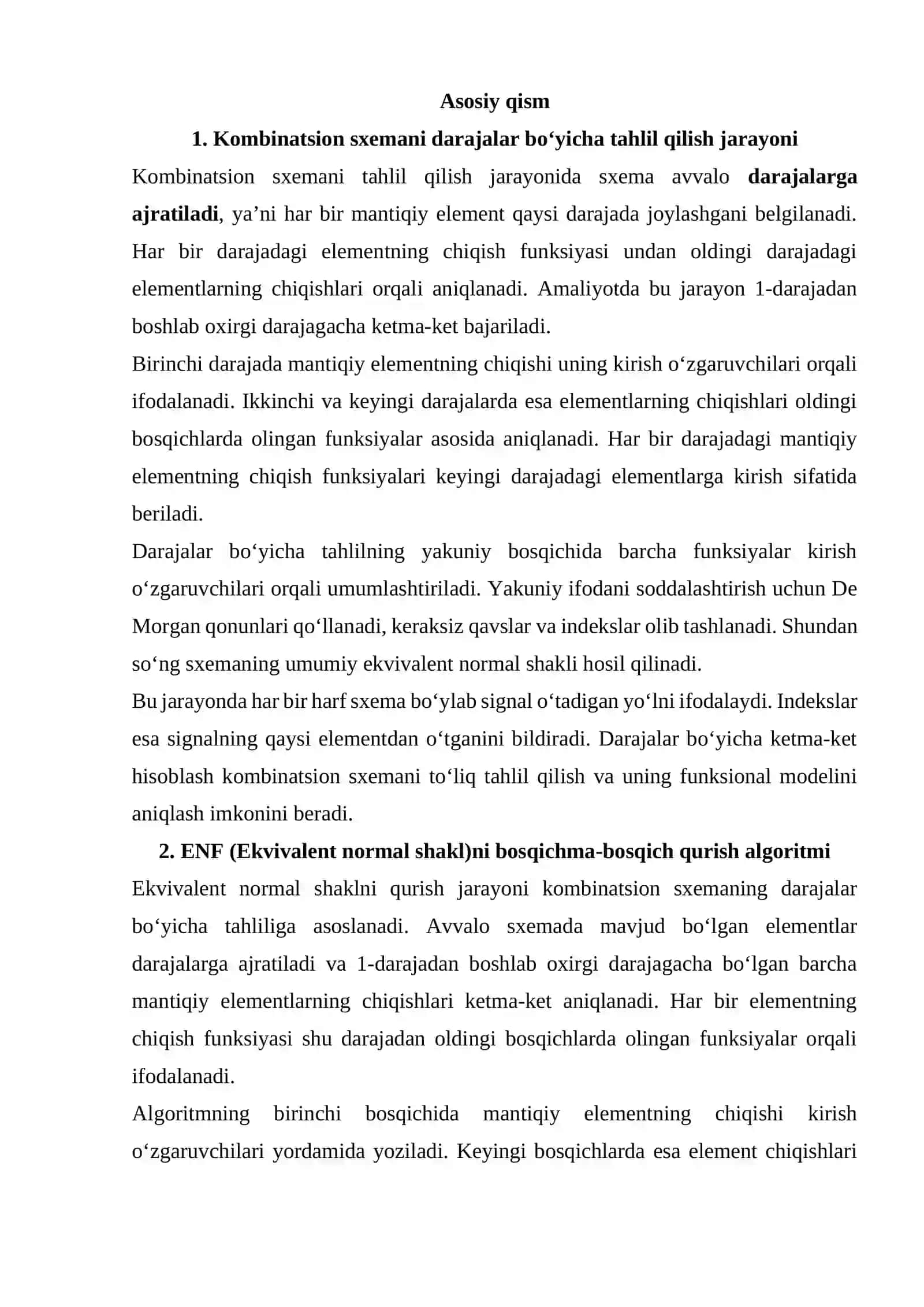 Метод динамического программирования (Dinamik dasturlash usuli) 4