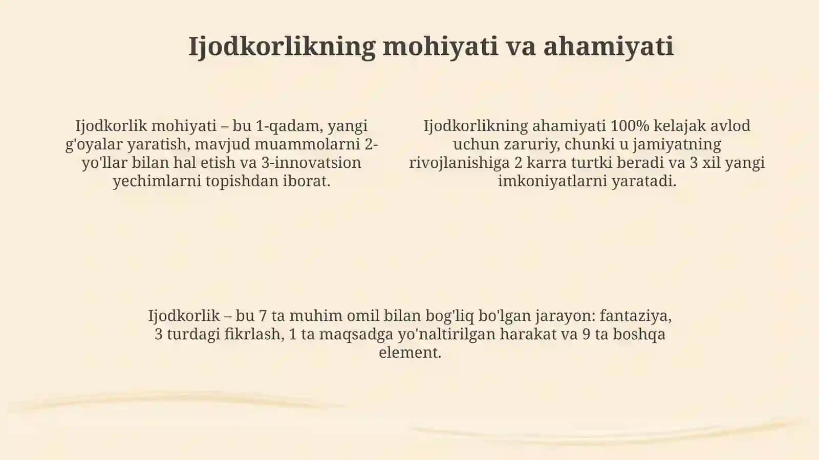 Pedagogik ijodkorlikning asosi sifatida ijodkorlik 4