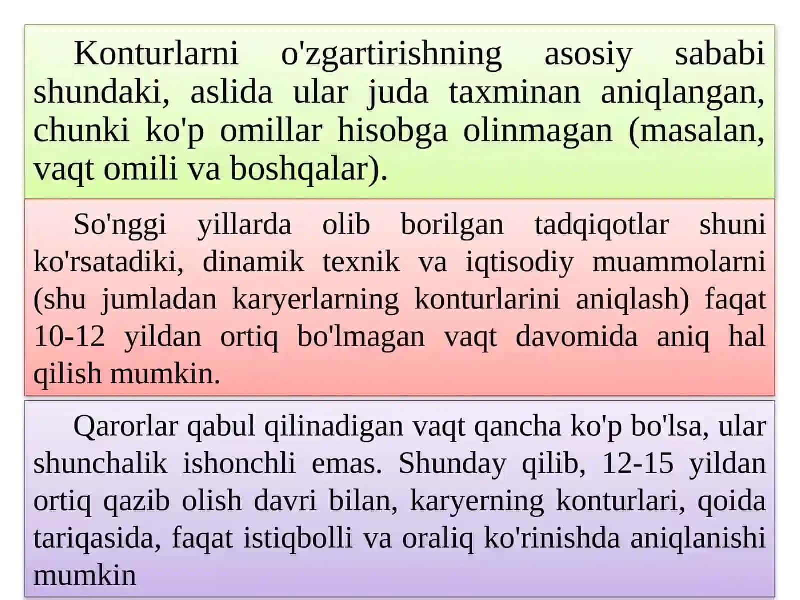 Karyermaydoniyeryuzinigeometriktahliluchuntayyorlashtartibi 4