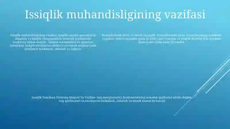 Issiqlik Texnikasi Fanining Maqsad Va Vazifasi 4