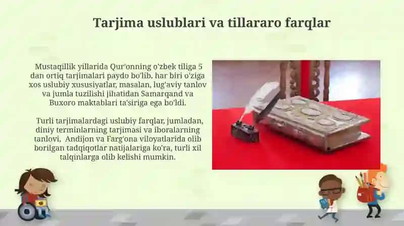 Mustaqillik Yillarida Qur'on Tarjimalari 4