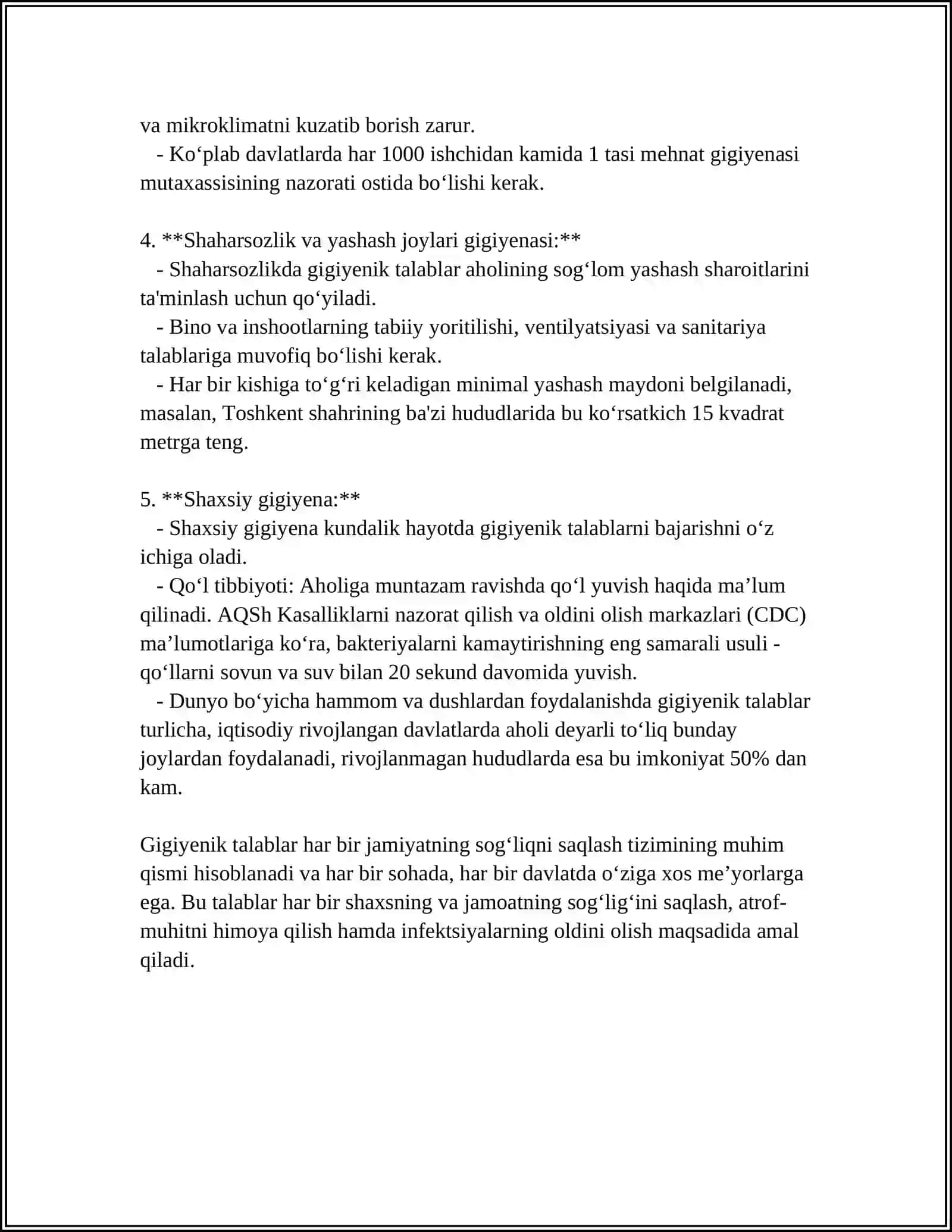 MEHMONXONA NOMERLARIGA QO‘YILADIGAN TALABLAR 4