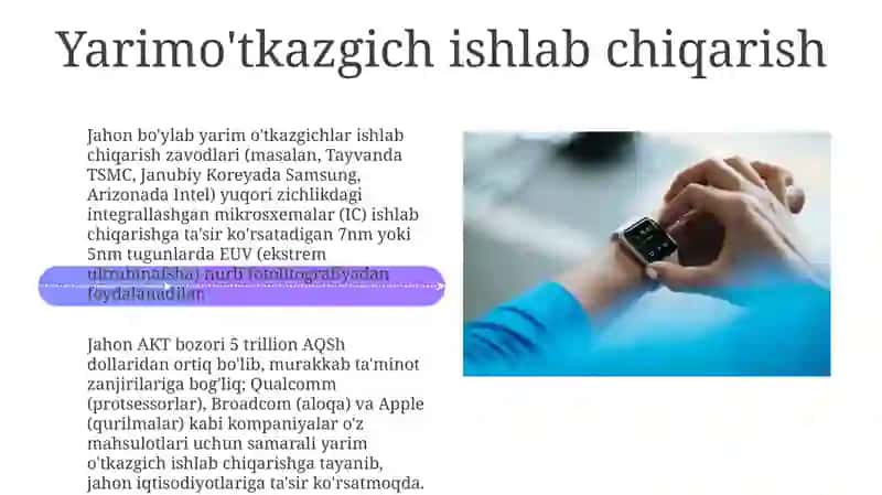 Axborot kommunikatsiya texnologiyalari vositalarini ishlab chiqarish 4