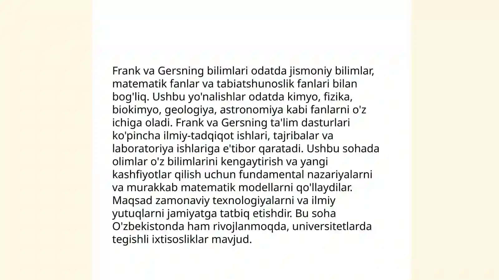 Frank va Gers tajribalari 4