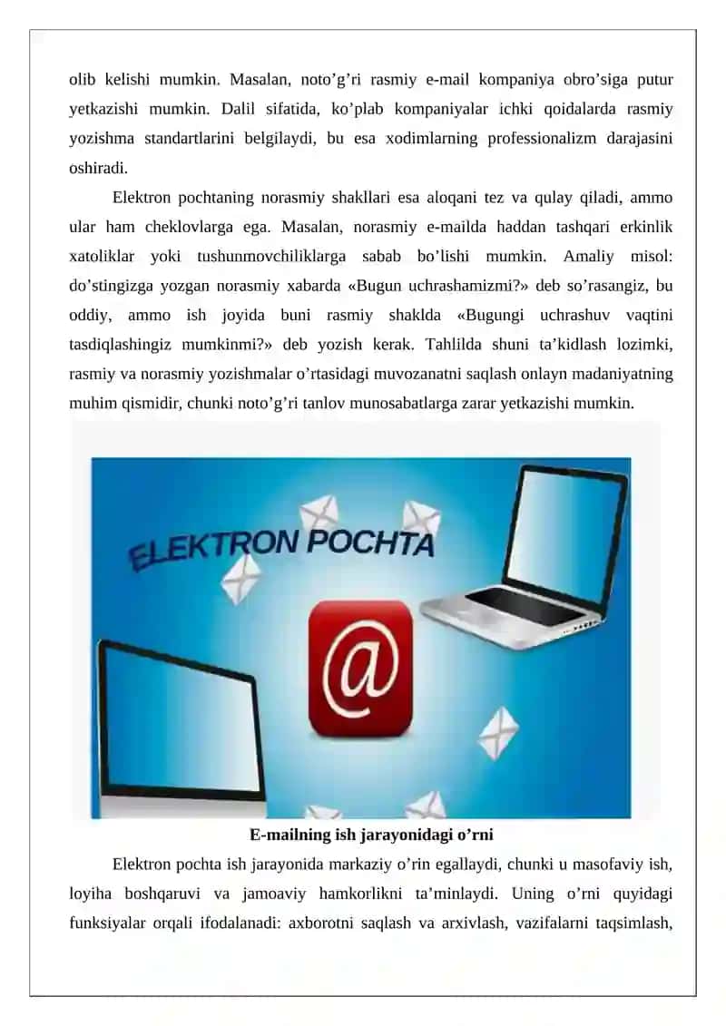 Elektron pochta va onlayn komunikatsiya madaniyati 4