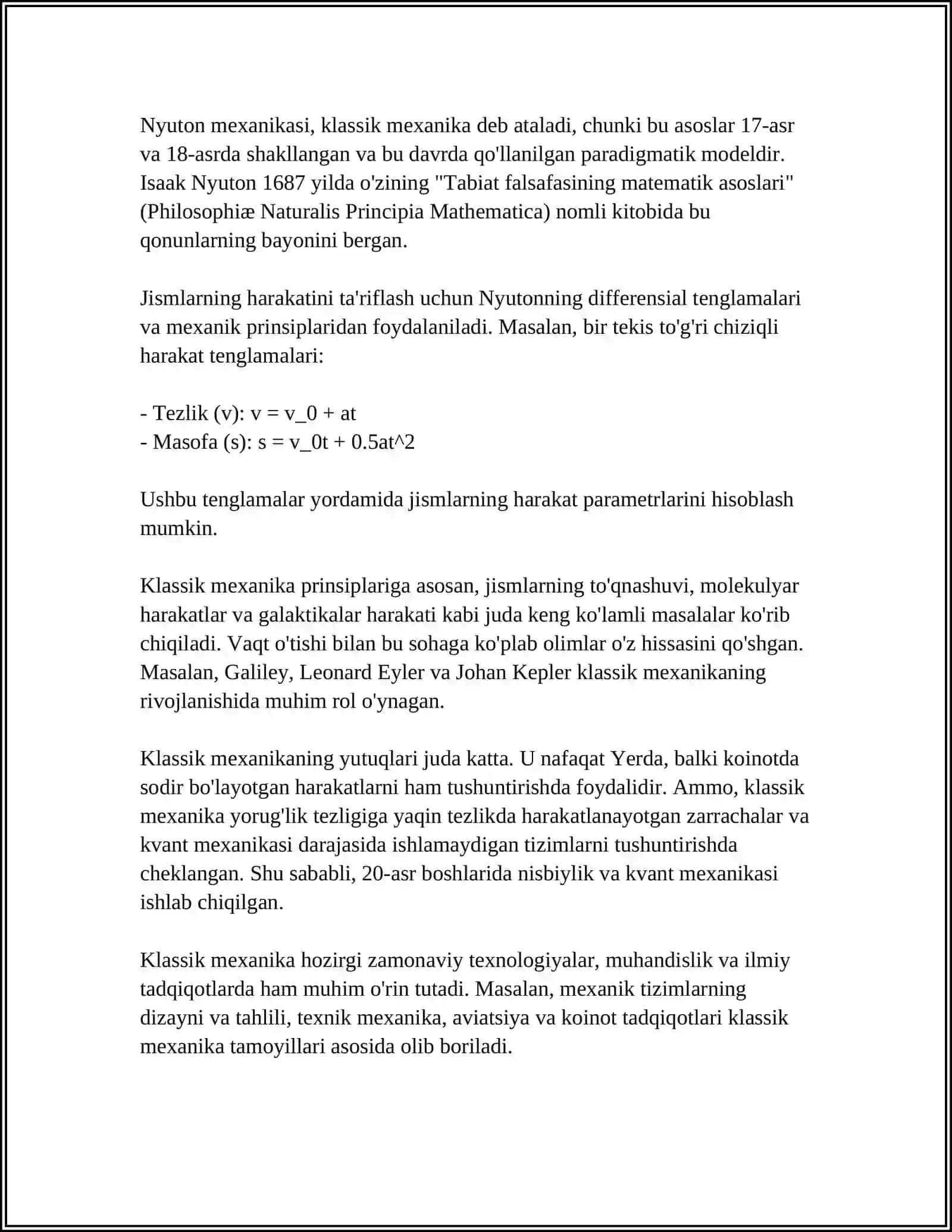 ANALITIK MEHANIKA 4