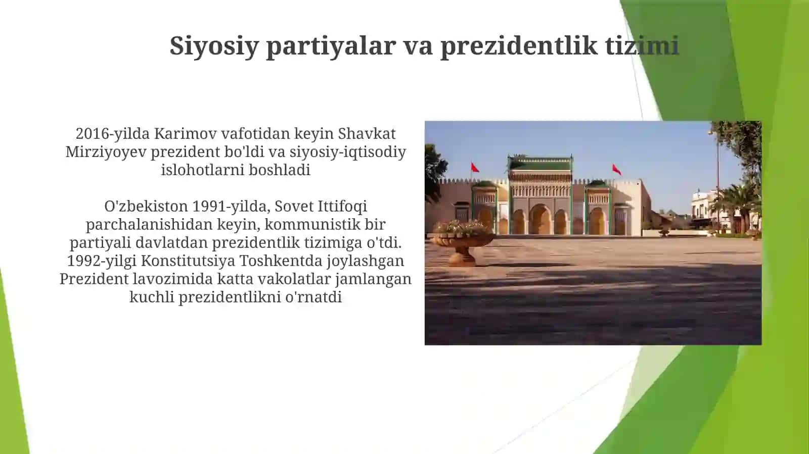 O'zbekiston Prezidentlik Sistemasi 4